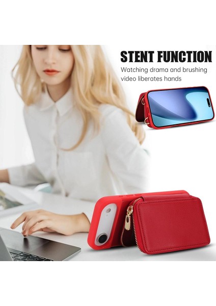 iPhone Air Için Fermuarlı Kart Çantası Telefon Kılıfı (Yurt Dışından) indirimleri