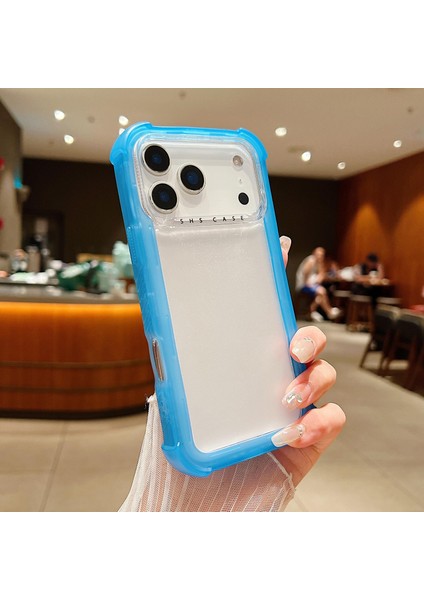 iPhone 17 Pro Max Için Şeffaf Mat Telefon Kılıfı (Yurt Dışından)
