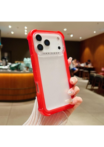 iPhone 17 Pro Için Şeffaf Mat Telefon Kılıfı (Yurt Dışından)