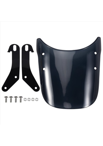 Motosiklet Far Kaplama Ön Cam Ön Cam Triumph Bonneville 2001-2017, T100 2003-2017 (Duman) (Yurt Dışından)