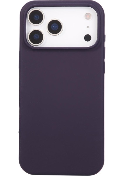 iPhone 17 Pro Max Için Sıvı Silikon Telefon Kılıfı (Yurt Dışından)