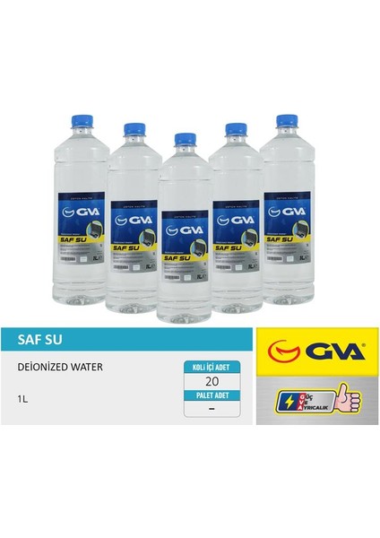 SAF SU 1LT (20 ADET)