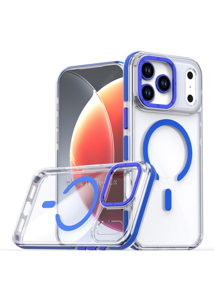 iPhone 17 Pro Max Için Akrilik Hibrit Tpu Magsafe Kılıf (Yurt Dışından)