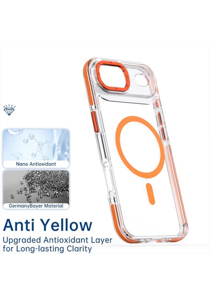 iPhone Air Için Akrilik Hibrit Tpu Magsafe Kılıf (Yurt Dışından) fiyatları