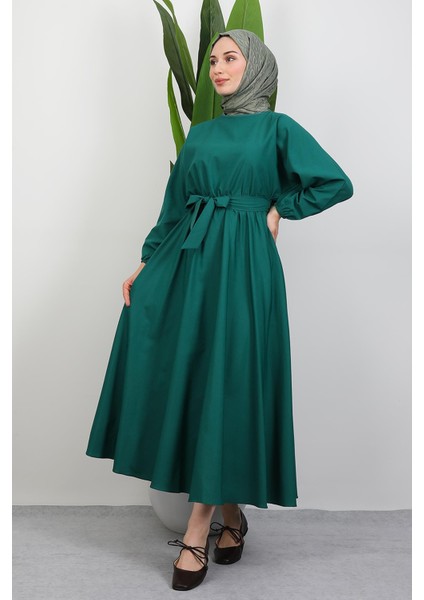 Efil Tesettür Elbise Zümrüt fırsatları