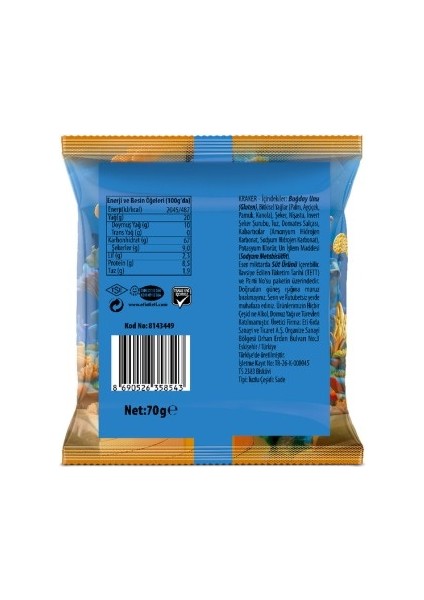 Çıtır Balık Kraker 70 G x 14 Adet fırsatları