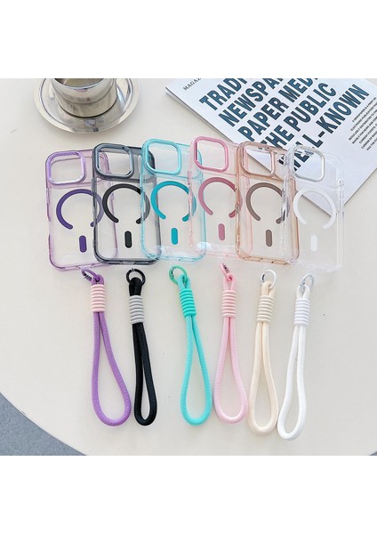 iPhone 17 Pro Max Için Bilek Kayışı Magsafe Telefon Kılıfı (Yurt Dışından) fiyatları