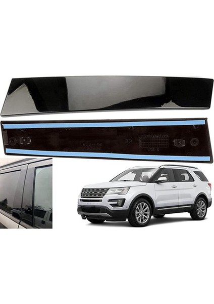 2pcs B Sütun Döşeme Kapısı Kalıplama Ford Explorer Için Ön Cam Dış Kapı Kalıplama 2011-2016 926-449 926-448 (Yurt Dışından) indirimleri