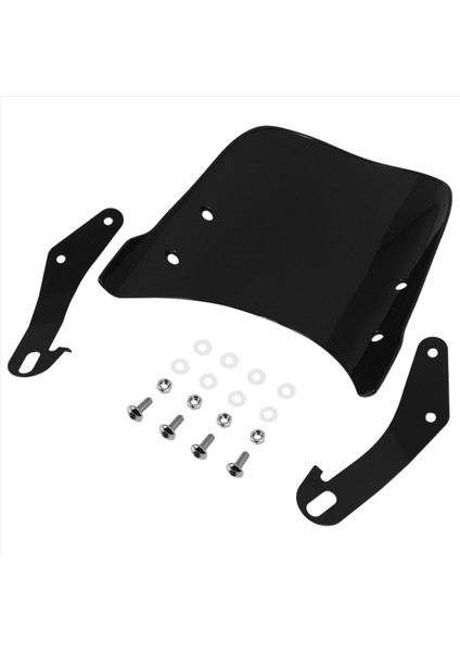 Motosiklet Far Kaplama Ön Cam Ön Cam Triumph Bonneville 2001-2017, T100 2003-2017 (Siyah) (Yurt Dışından) fiyatları