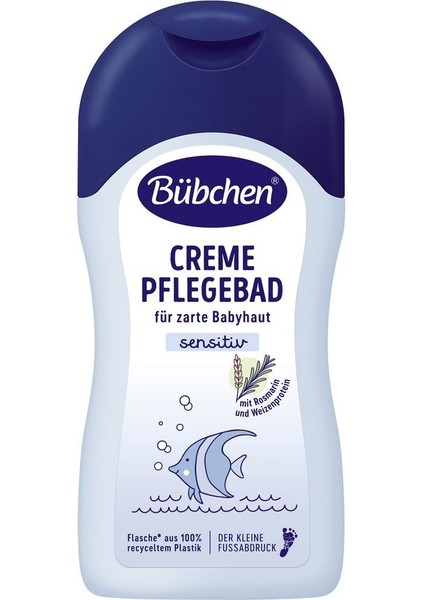 Bübchen Yenidoğan Hassas Ciltler Için Göz Yakmayan Şampuan & Duş Kremi 400 ml
