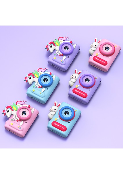 2.0 Inç Yüksek Çözünürlüklü Lcdtavşan Silikonluçocuk Fotoğraf Makinası modelleri