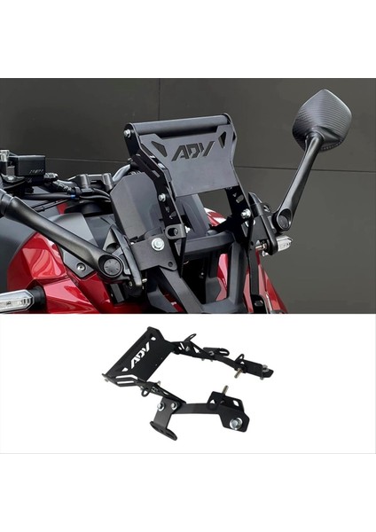 Honda ADV160 Adv 160 2023 2024 Motosiklet Ön Cam, Hareketli Braket Ayarlanabilir Navigasyon Tutucu Aksesuarları (Yurt Dışından) indirimleri