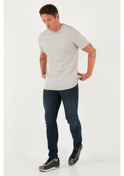 Yazı Detaylı Pamuklu Regular Fit Bisiklet Yaka T Shirt Erkek T Shirt 59020203 fiyatları