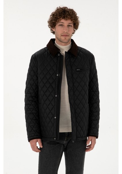 Erkek Siyah Mont 50312011-VR046