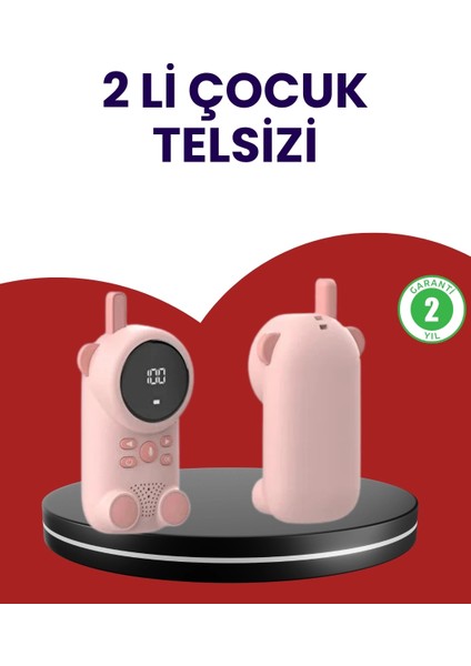Uzun Menzilli Bebek Telsizi – Vox Modlu, Renkli LCD Ekranlı