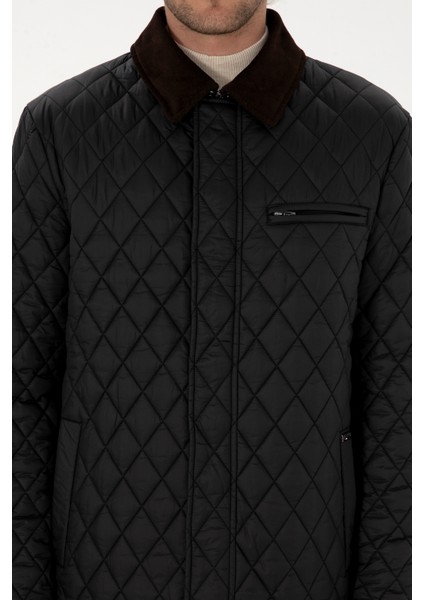 Erkek Siyah Mont 50312011-VR046