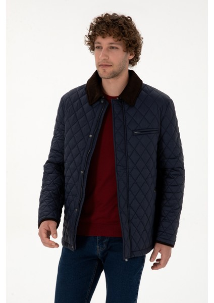 Erkek Lacivert Mont 50312011-VR033 modelleri