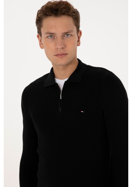 Erkek Siyah Kazak /triko 50313685-VR046 fiyatları