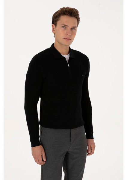 Erkek Siyah Kazak /triko 50313685-VR046 modelleri
