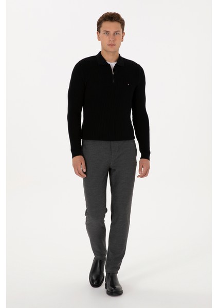 Erkek Siyah Kazak /triko 50313685-VR046 fırsatları