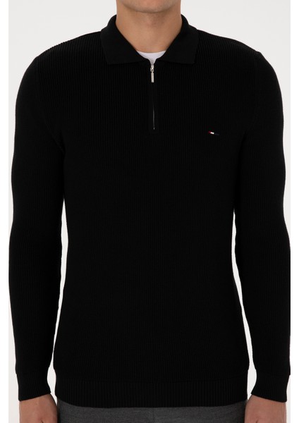 Erkek Siyah Kazak /triko 50313685-VR046