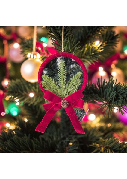 Yılbaşı Süsü Kadife Halka 15X26CM AST7307 modelleri