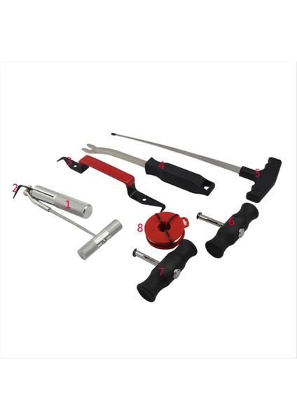 7pcs Profesyonel Araba Ön Cam Kaldırma Aracı Kiti Otomotiv Rüzgar Cam Sökücü Otomobil Otomatik Cam Çıkarma Aracı (Yurt Dışından) fiyatları