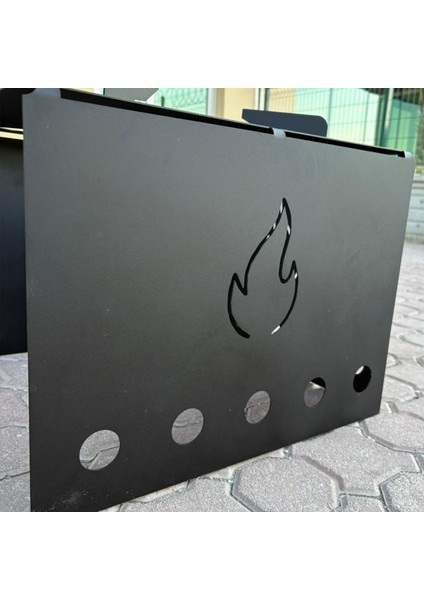 Metal Kare Taşınabilir Mangal fiyatları