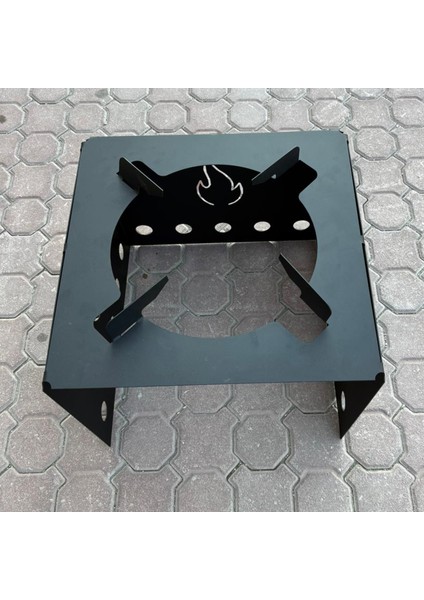 Metal Kare Taşınabilir Mangal modelleri