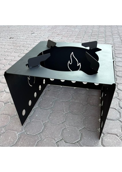 Metal Kare Taşınabilir Mangal fırsatları