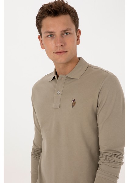 Erkek Açık Haki Sweatshirt 50313772-VR183 fiyatları