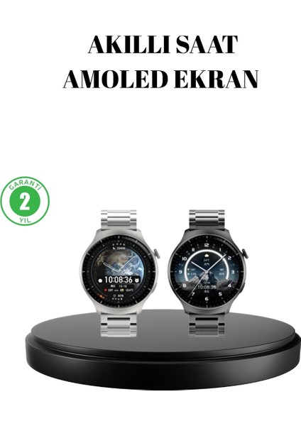 Kablosuz Şarjlı Bluetooth Görüşmeli Akıllı Saat – Android & Ios Uyumlu