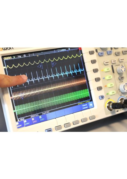 XDS3104AE Osiloskop 100MHZ 4 Kanal 8'' Dok-Ekran 14 Bit