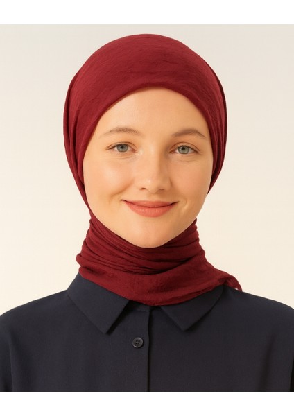 Konfor Eşarp – 195X85 cm – 4 Mevsim Kullanım – Terletmez, Kaymaz, Pamuk Polyester Karışımlı Rahat Eşarp