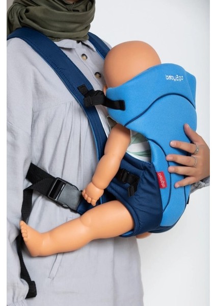 BABY2GO 3 In 1 Kanguru - Mavi