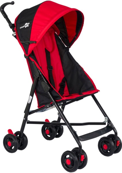 Comfymax Ii Baston Bebek Arabası - Kırmızı