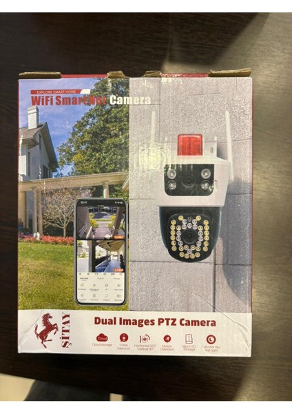 Çift Lensli 1 Sabit 1 Hareketli Wi-Fi Camera modelleri