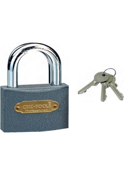 Asma Kilit Gri 63 mm MX1118