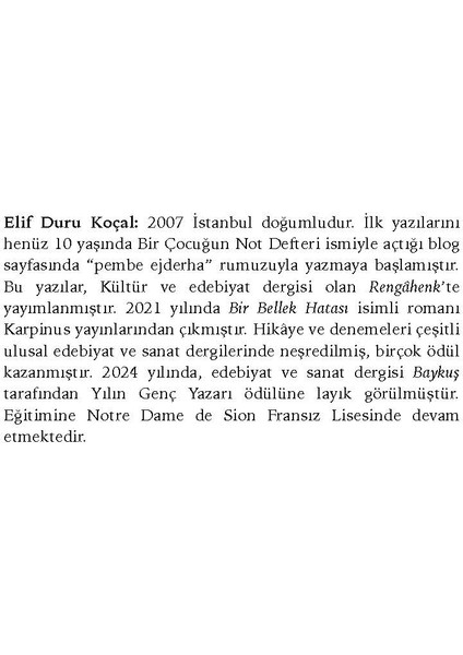 Ay Bizi Terk Etmeden - Elif Duru Koçal modelleri