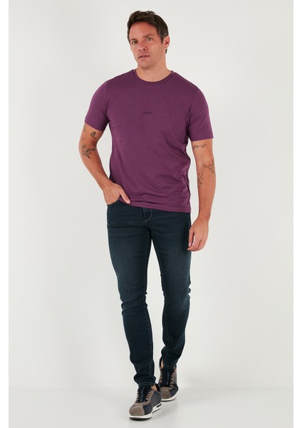 Yazı Detaylı Pamuklu Regular Fit Bisiklet Yaka T Shirt Erkek T Shirt 59020203 fiyatları