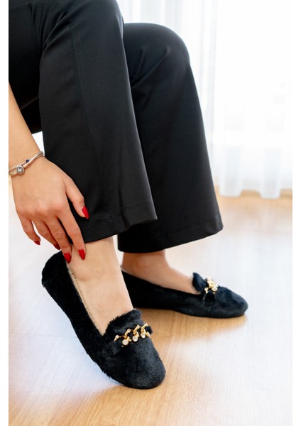 Yumuşak Peluş Kadın Taşlı Ev Babeti Hafif Taban Panduf Ev Pandufu modelleri