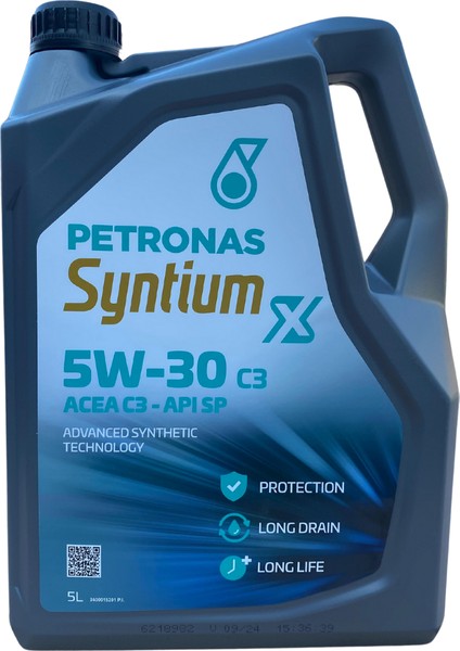 5W30 Motor Yağ 5 Litre Ekim 2024 Tarihli