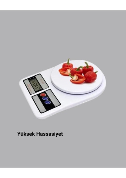 Hassas Dijital Mutfak Tartısı – 1g Doğruluk, LCD Ekran, Otomatik Kapanma fiyatları
