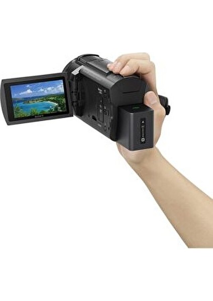 FDR-AX43 4K Video Kamera 4K Video Çözünürlüğü ile Yüksek Kalite Siyah Renk