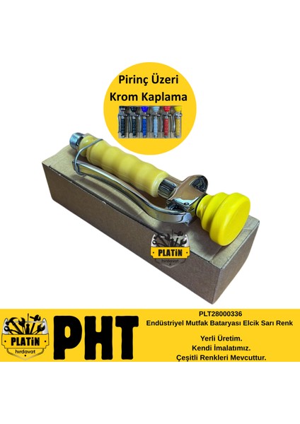 Endüstriyel Mutfak Bataryası Elcik Sarı Renk PLT28000366 modelleri