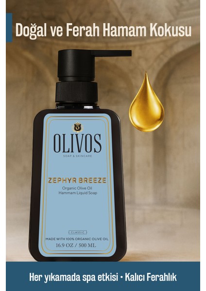 Zeytinyağlı Hamam Kokulu Sıvı El Sabunu 450 ml fırsatları