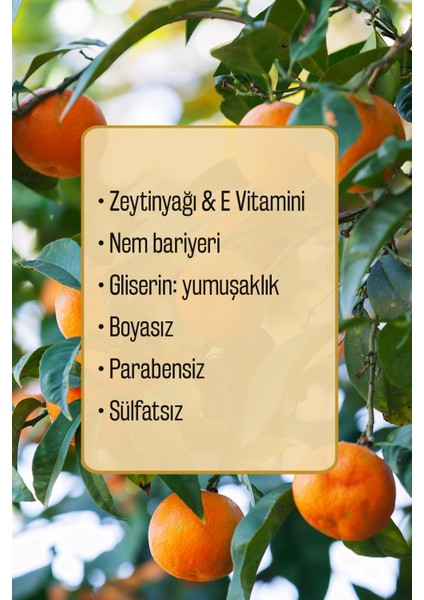 Mandalinalı Sıvı El Sabunu 450 ml Zeytinyağı ile Zenginleştirilmiş Ferahlatıcı indirimleri