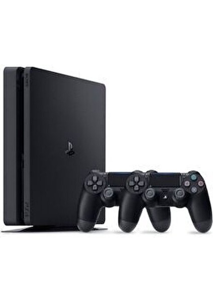 PS4 Slim 500 GB Oyun Konsolu İthalatçı Garantili 2 Kol ile PES 2018 Oyun Paketi fiyatları