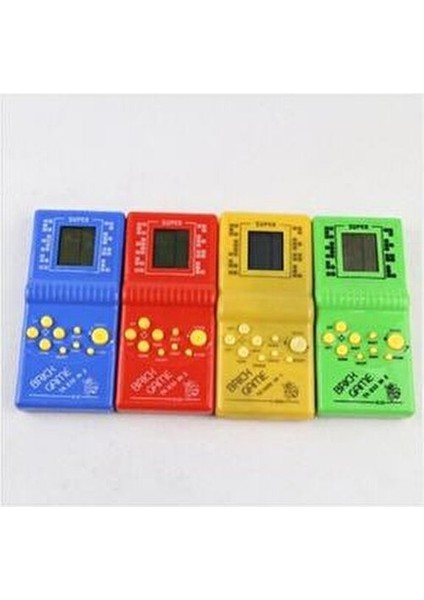 Nostalji Oyuncak El Atarisi Renkli Tetris Brick Game Eğlenceli Oyun Deneyimi modelleri