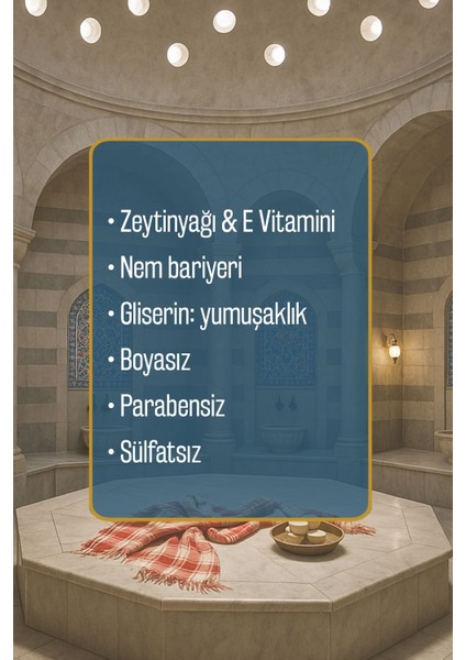 Zeytinyağlı Hamam Kokulu Sıvı El Sabunu 450 ml